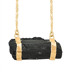 Tourmaline 73.50 ctw Necklace in Goldtone 32-34 Inches