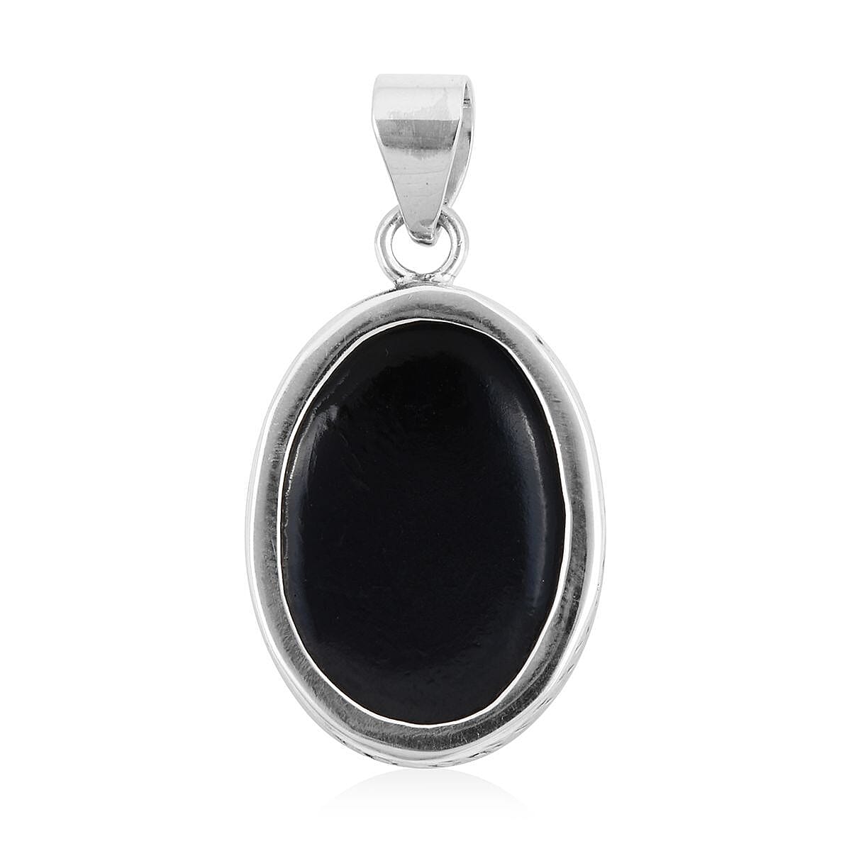 Abalone Shell Pendant without Chain in Sterling Silver