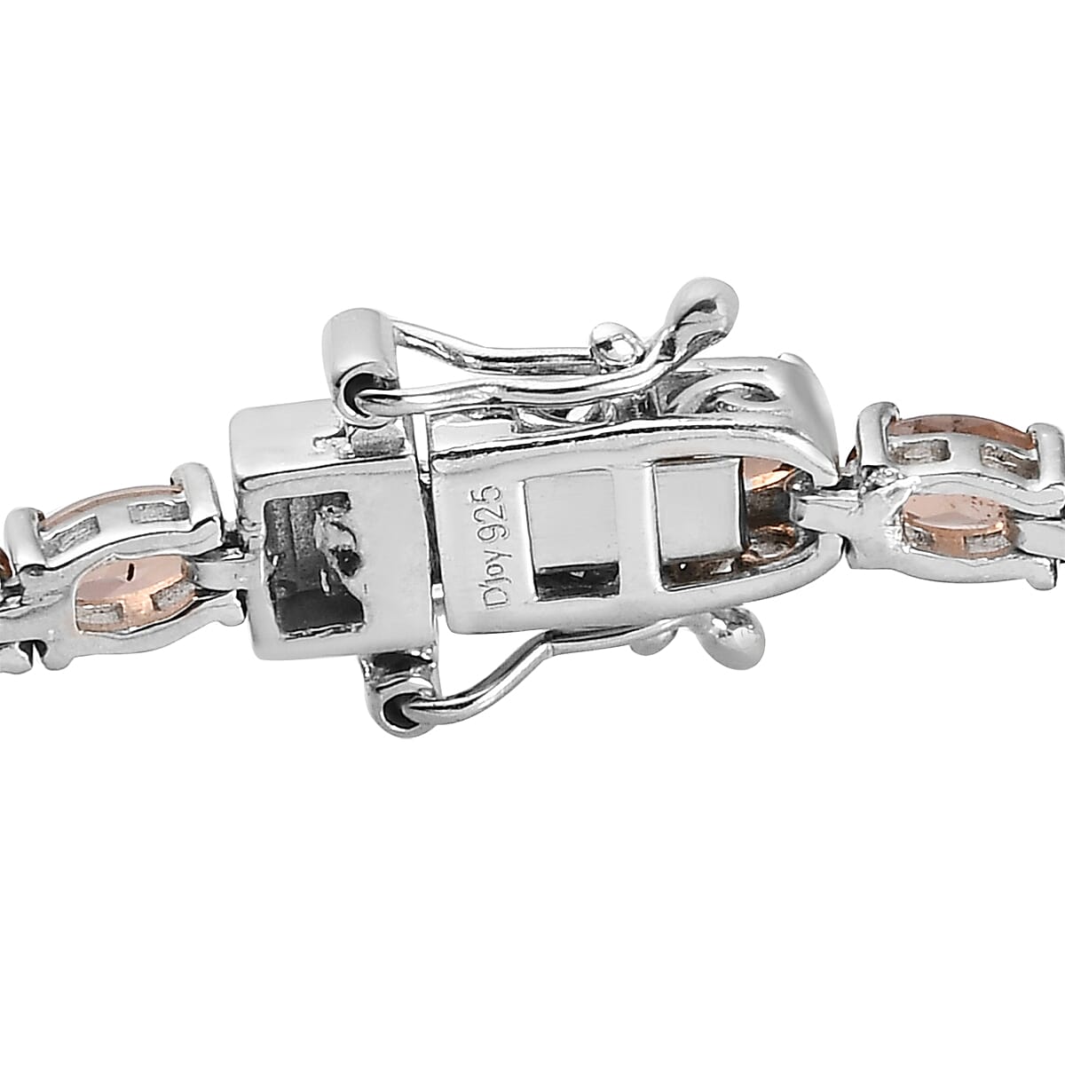 Jenipapo Andalusite Tennis Bracelet in Platinum Over Sterling Silver (8.00 In) 8.50 ctw image number 3