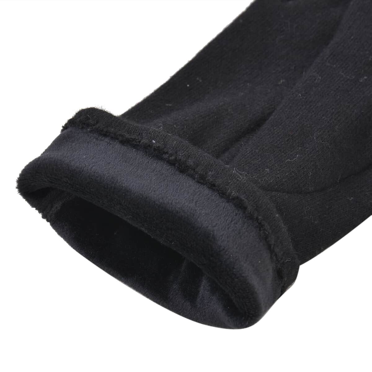 Cashmere Wool and Polyster Gloves image number 5