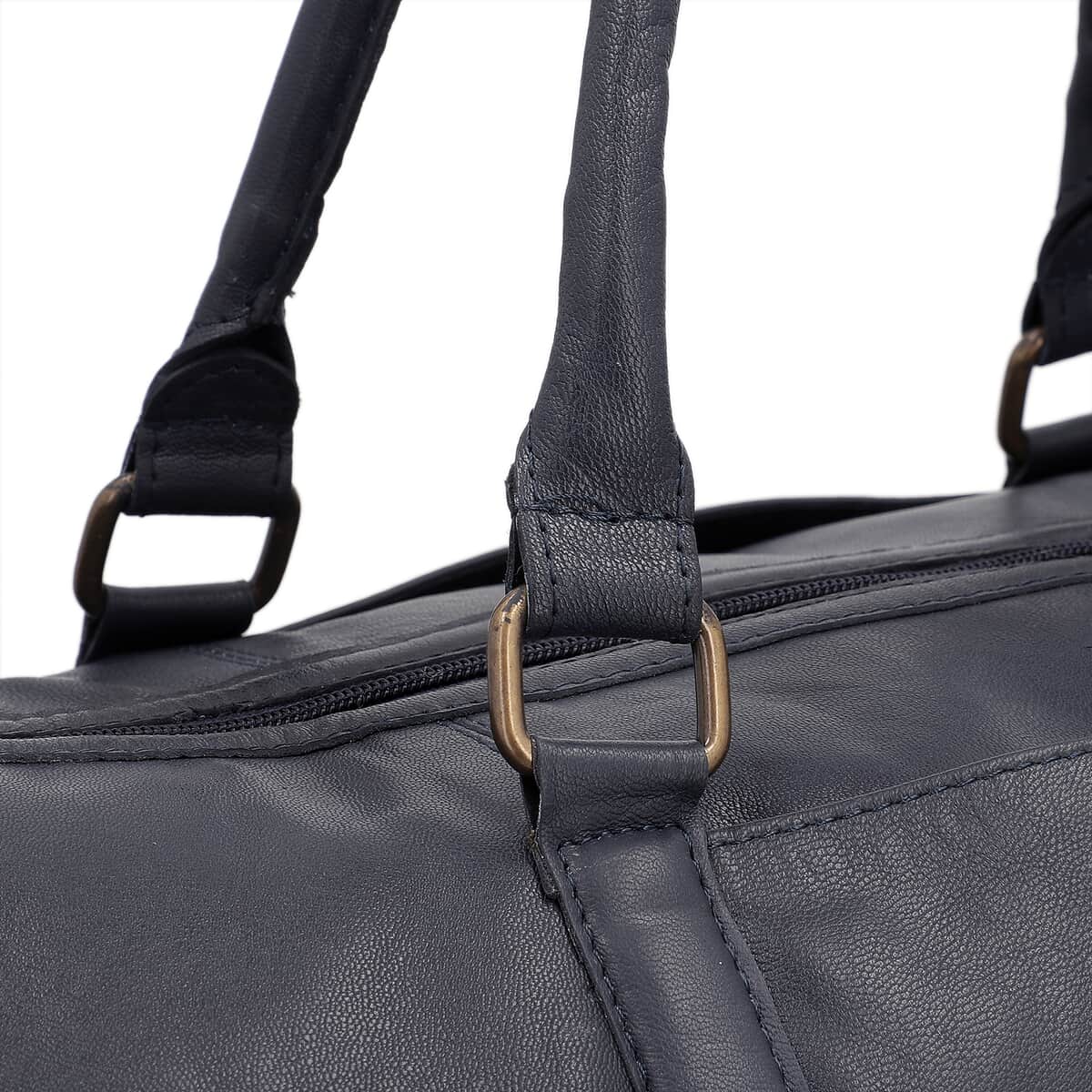 100% Genuine Leather Duffle Bag image number 5