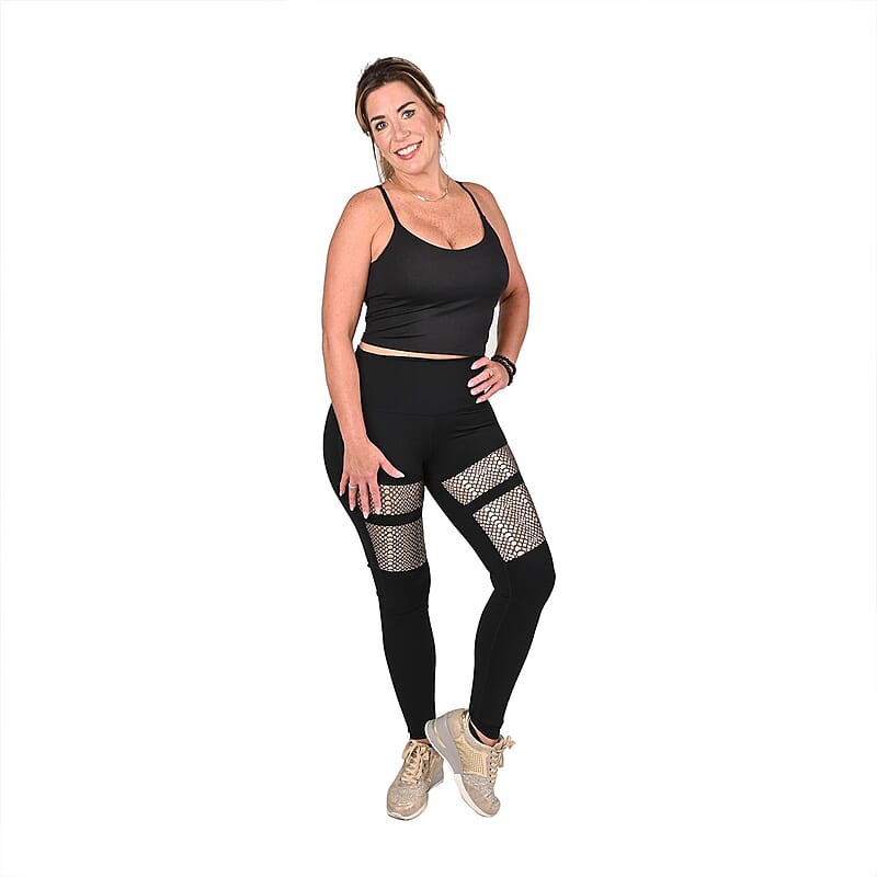 TAVI Black 75% Nylon and 25% Spandex Camisole Bra - L