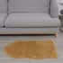 HOMESMART Brown Faux Fur Carpet (23.6"x35.4") image number 0
