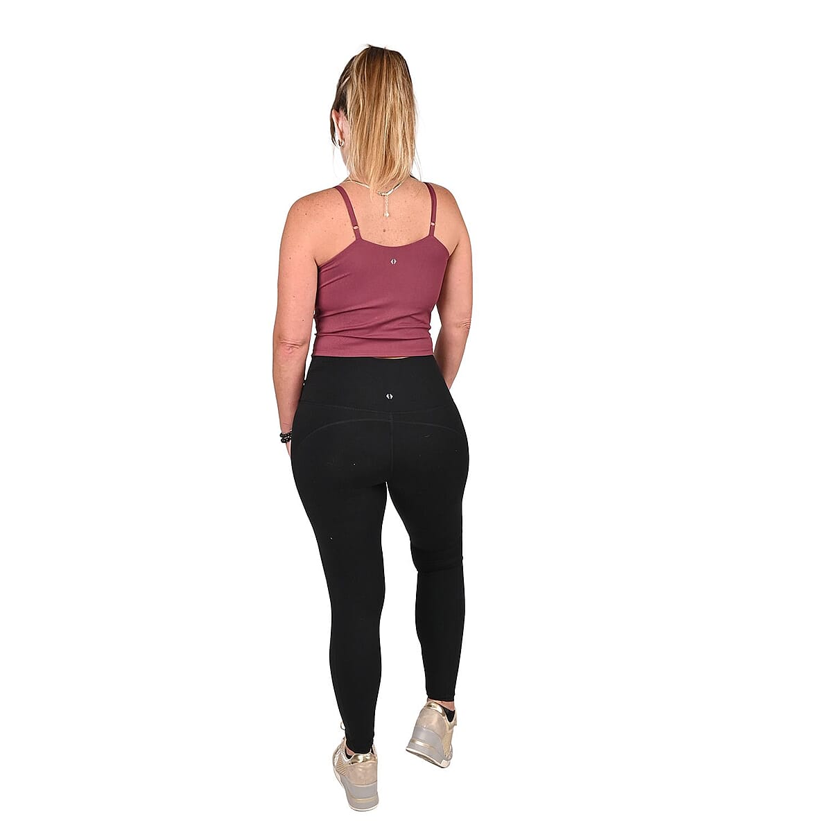 TAVI Garnet Color 75% Nylon and 25% Spandex Camisole Bra - S image number 1