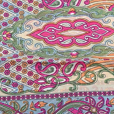 Multi Luxury Silk Decorative Scarf