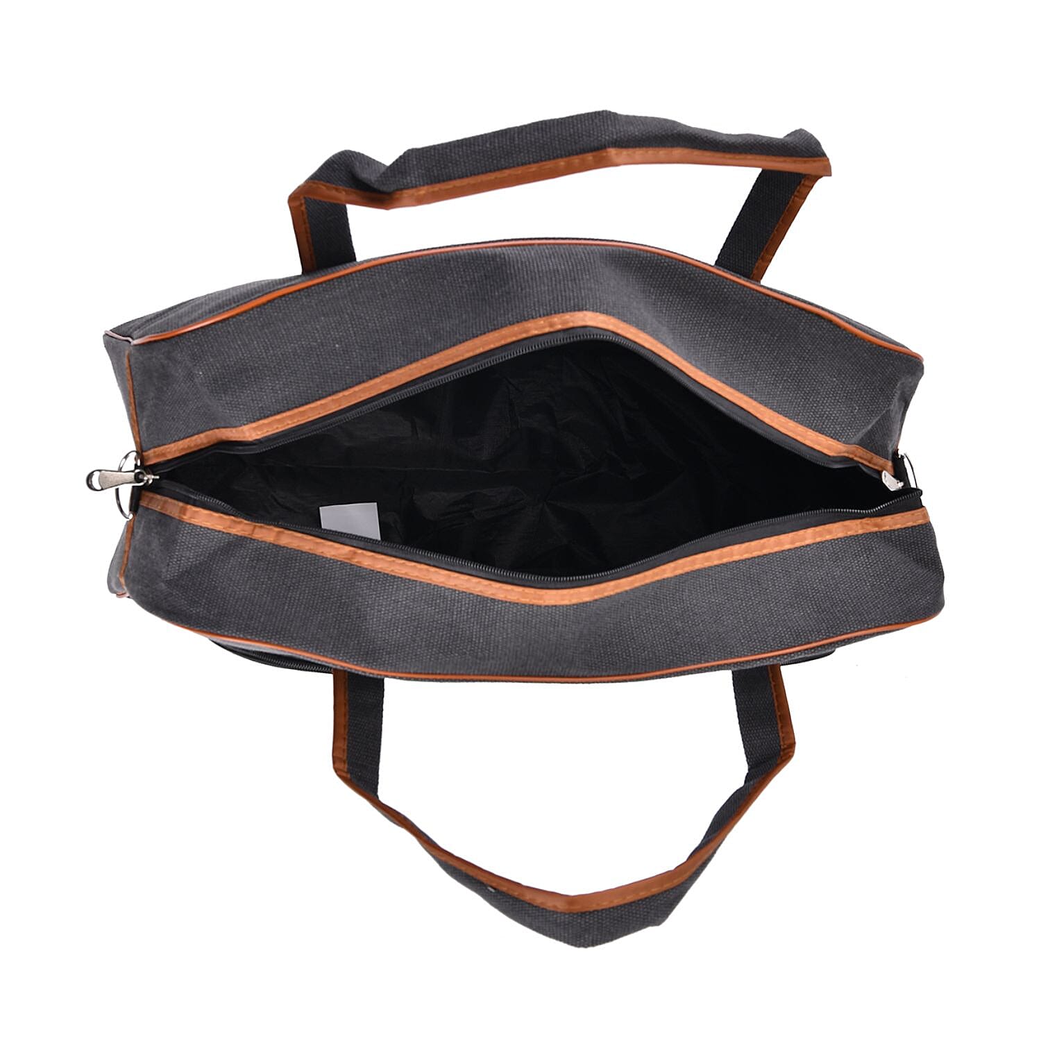 Black Stylish and Practical Canvas Duffle Bag