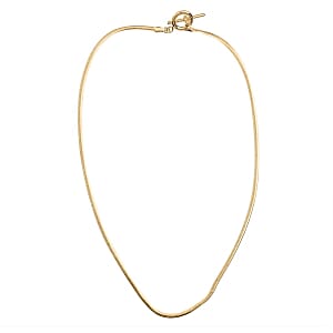 Vermeil YG Over Sterling Silver Chain (18 Inches) 6.65 g