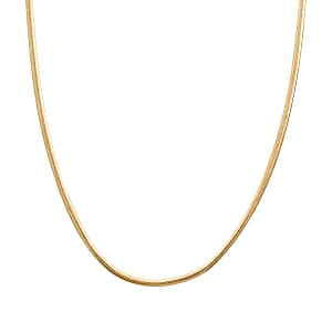 Vermeil YG Over Sterling Silver Chain (18 Inches) 6.65 g