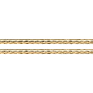 Vermeil YG Over Sterling Silver Chain (18 Inches) 6.65 g