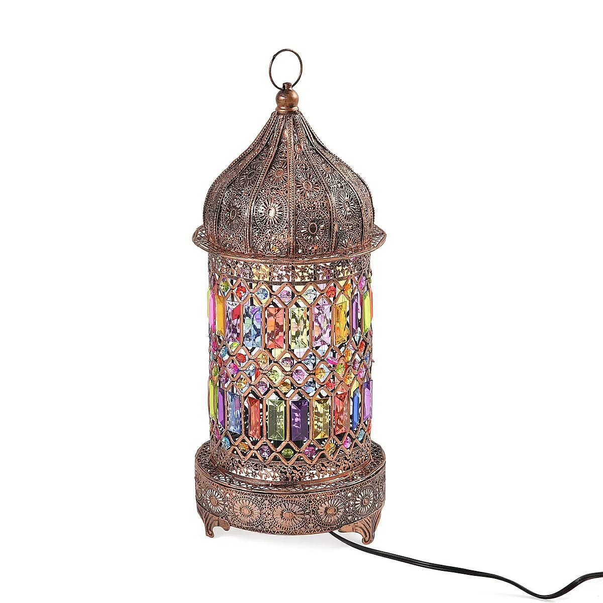 Antique Lamp in Bronze Plating (UL Plug ) & (E26 Bulb Not Included) image number 6