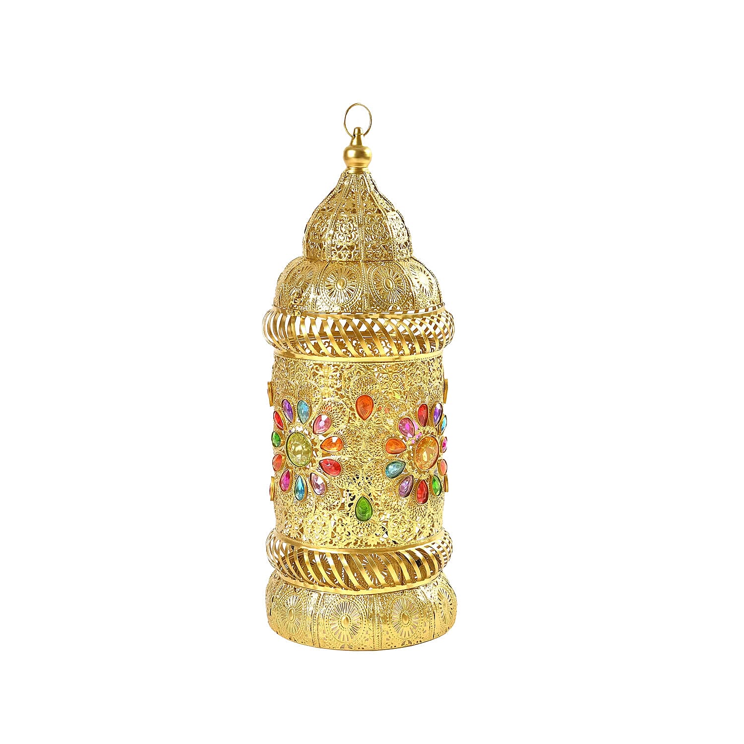 Antique Lamp in Gold Plating (UL Plug ) & (E26 Bulb Not Included)