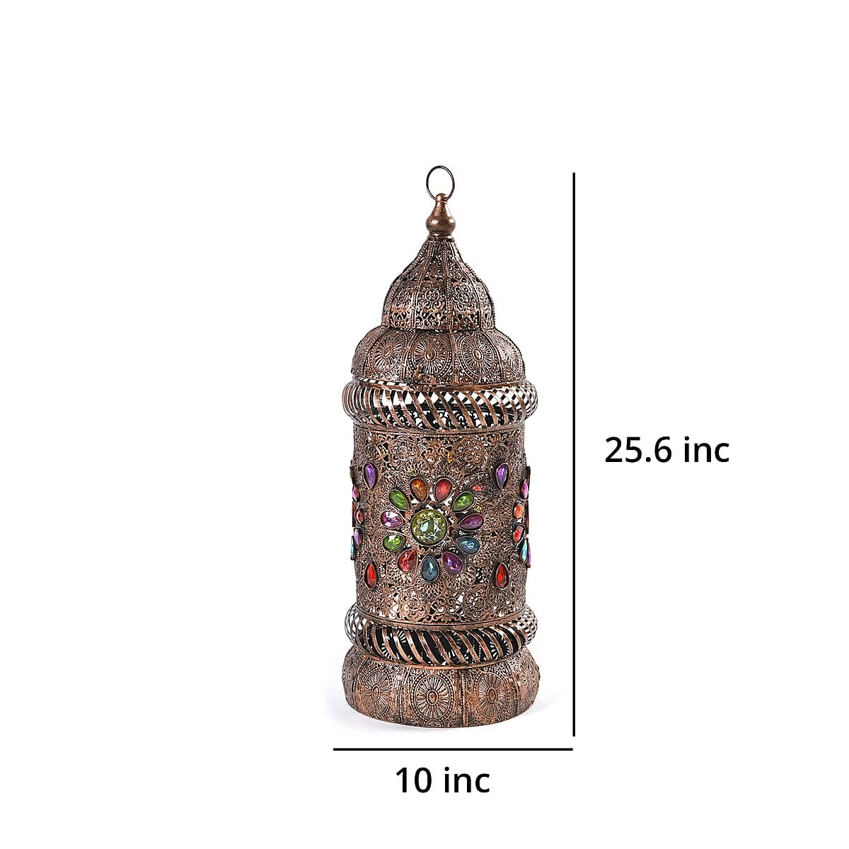 Antique Lamp in Bronze Plating (UL Plug ) & (E26 Bulb Not Included) image number 7