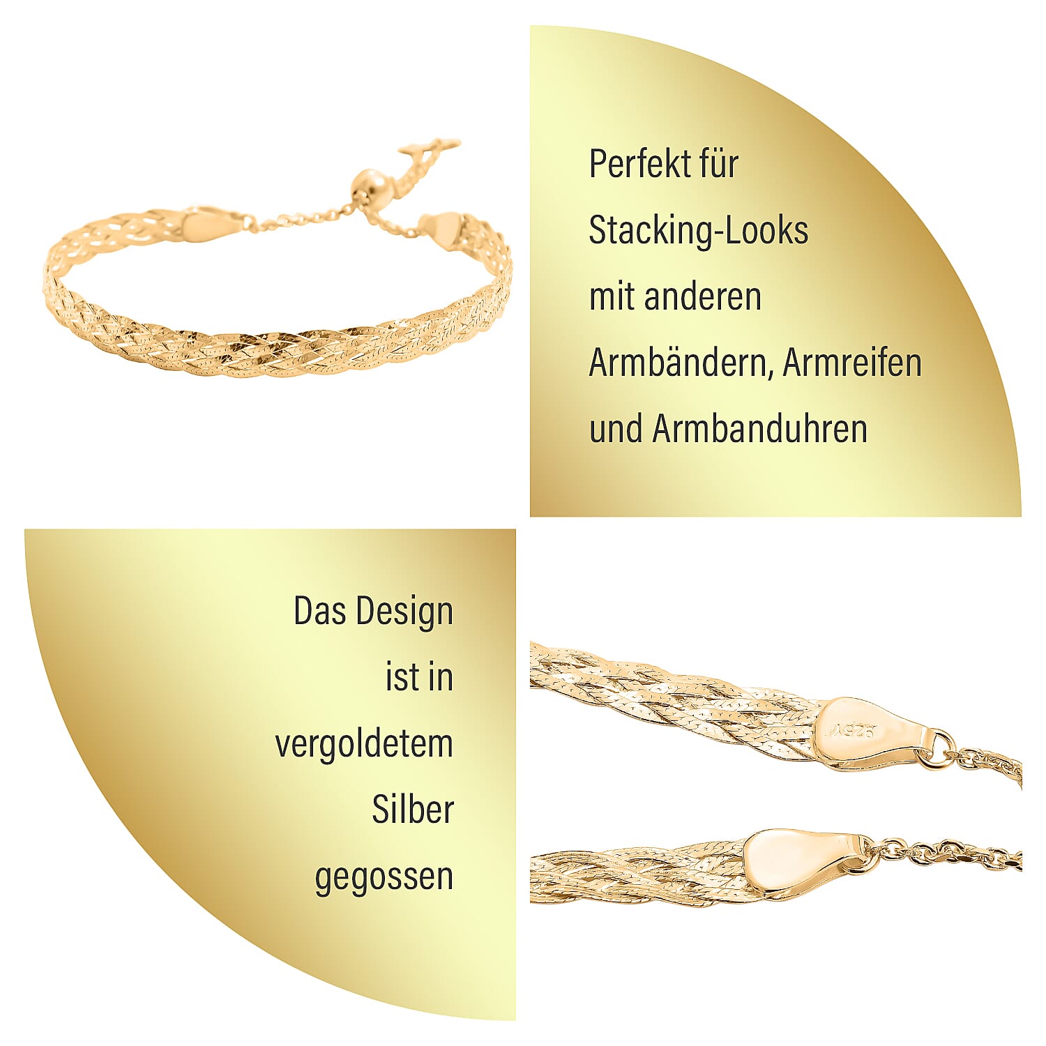 Bracelet in Sterling Silver (9.0 In)