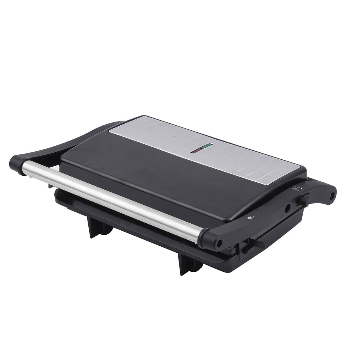 Homesmart Black 2-Slice Press Grill with Non-Stick Coating and Floating Hinge System image number 0