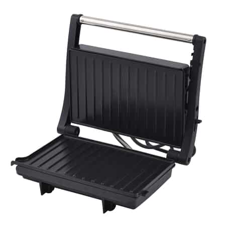 Buy Homesmart Black 2-Slice Press Grill with Non-Stick Coating and Floating  Hinge System at ShopLC.