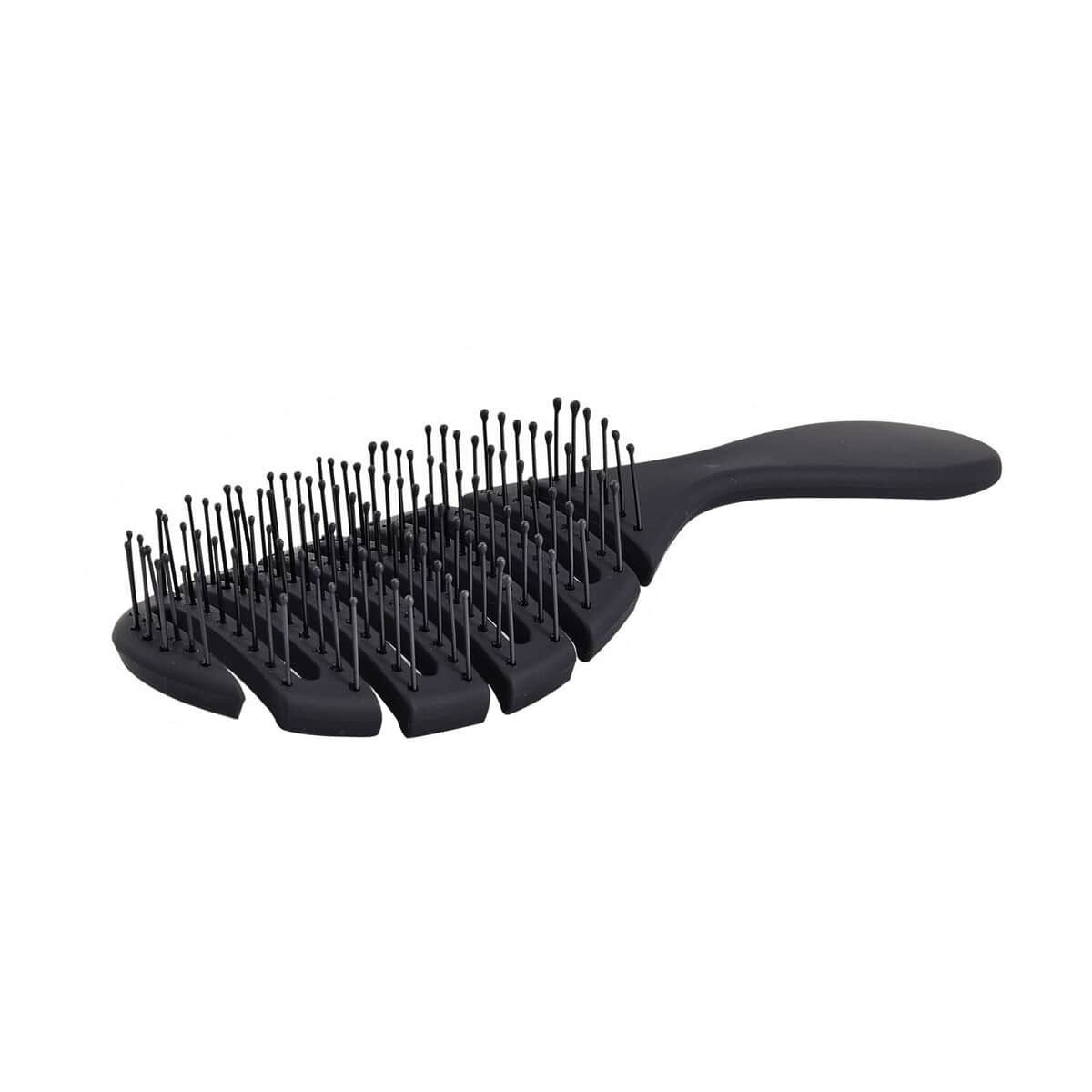 Black Flexible Hair Brush image number 0