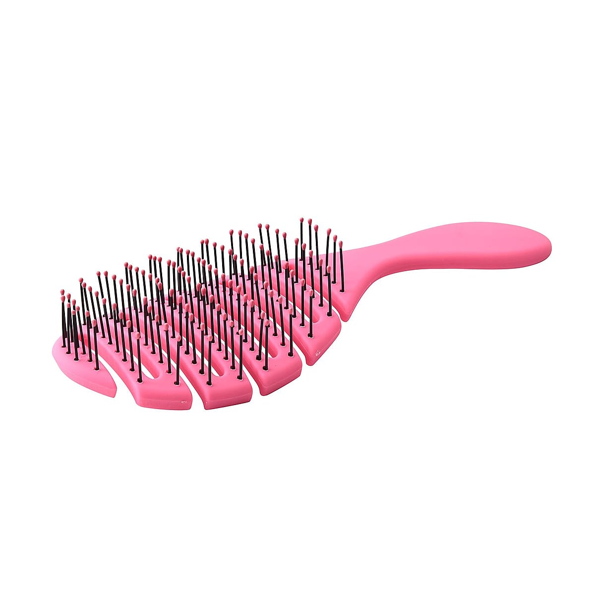 Pink Flexible Hair Brush image number 0