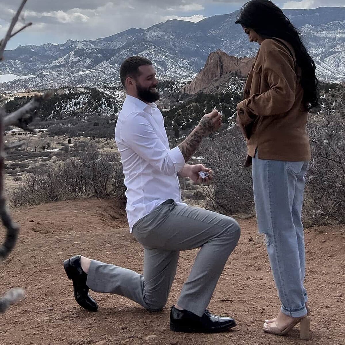 Heart and Arrows Cut Moissanite 1.75 ctw Trilogy Ring in Vermeil RG Over Sterling Silver, Three Stone Engagement Ring For Women (Size 6.0) image number 7