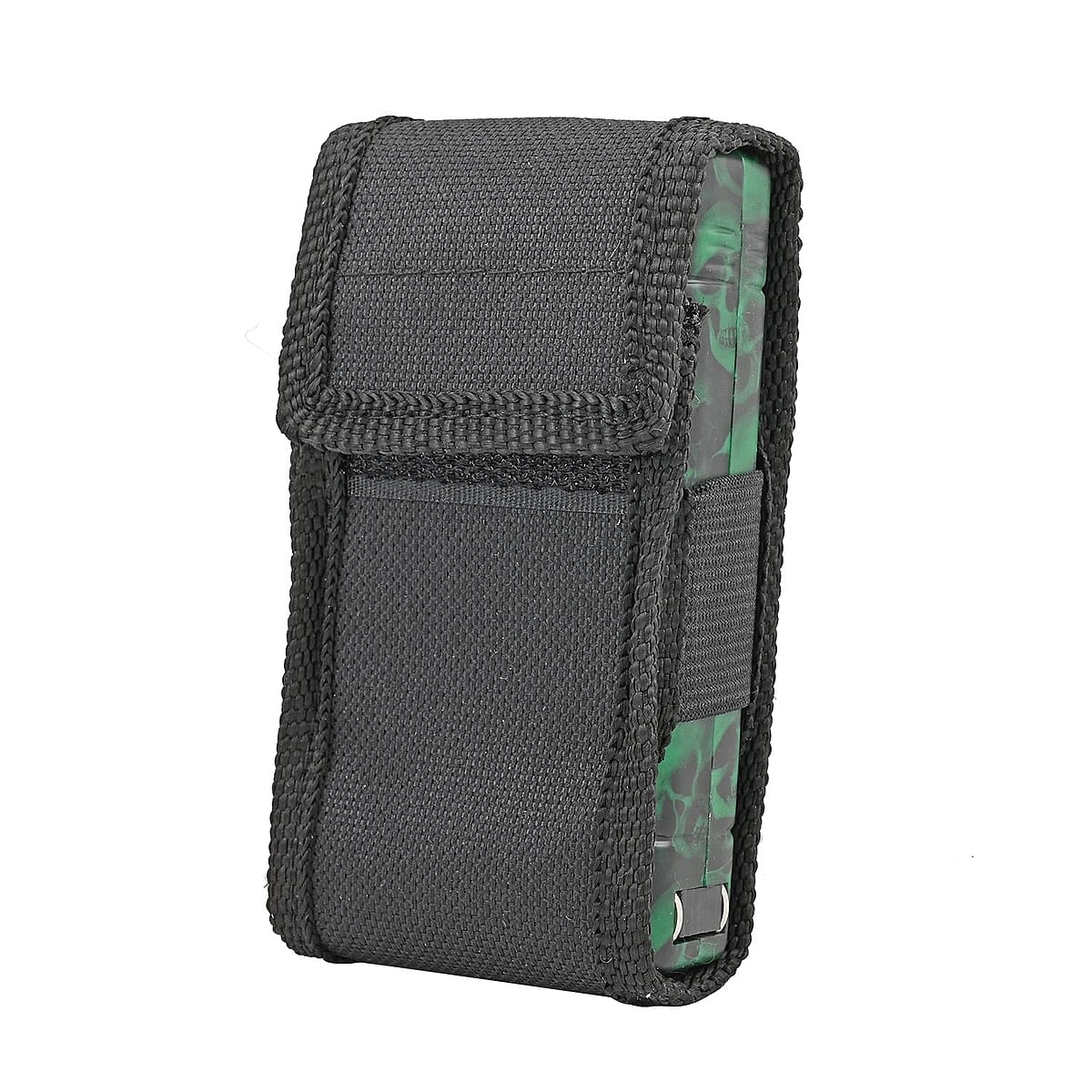 Kentucky Green Skull Stun Gun with Flashlight image number 2