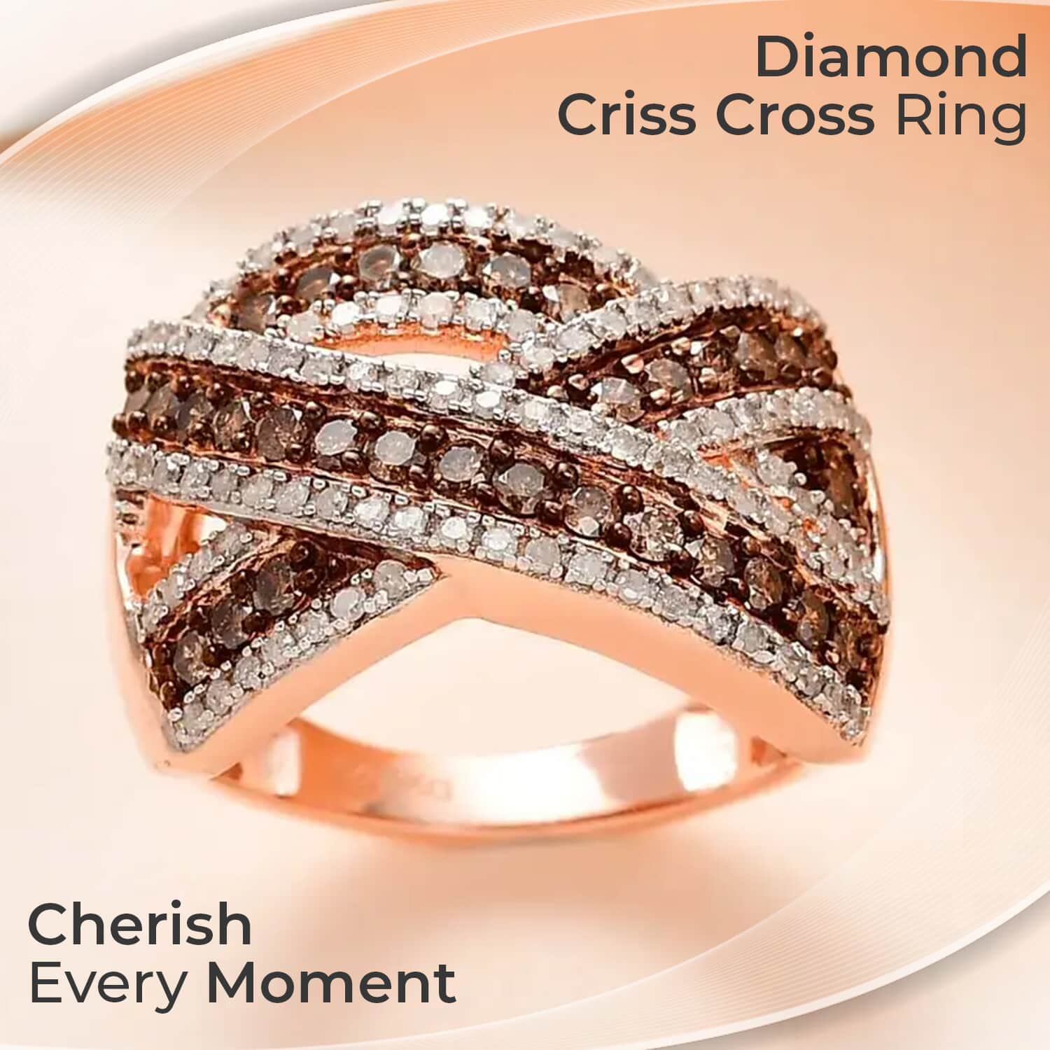 Criss cross sale ring pandora