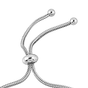 Midnight Sapphire Bolo Bracelet in Stainless Steel 5.50 ctw