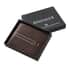 Passage Brown Genuine Leather RFID Bi-Fold Men's Wallet image number 5