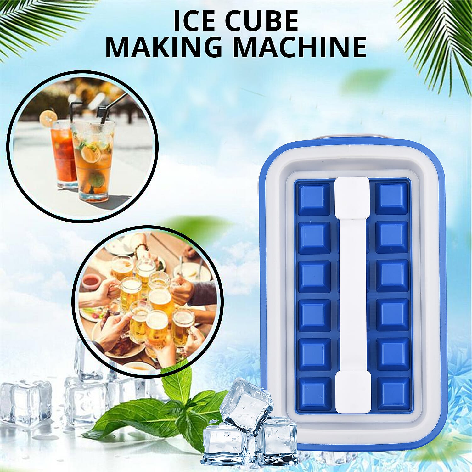 Homesmart Portable Ice Cube Maker