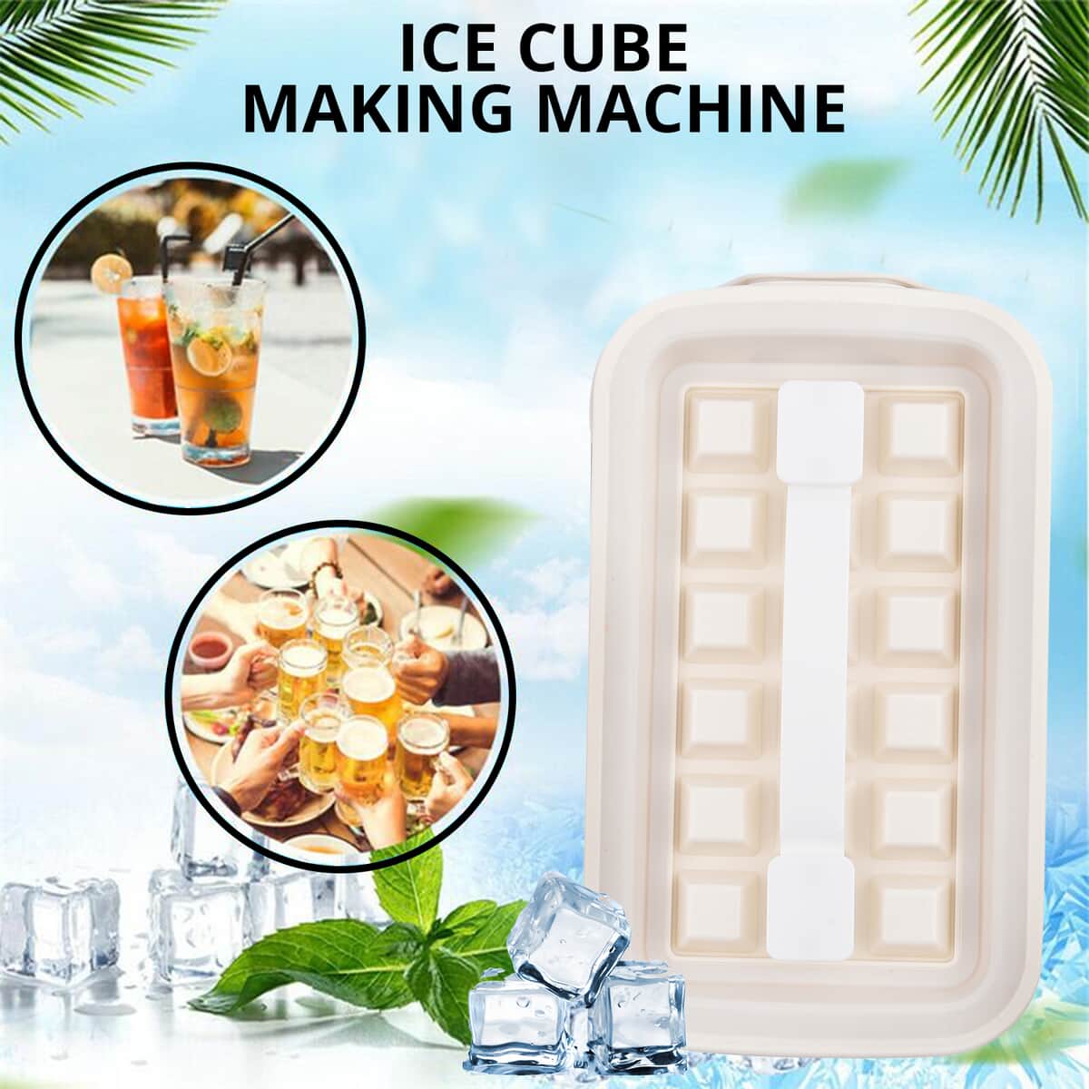 Homesmart White - Portable Ice Cube Maker image number 1