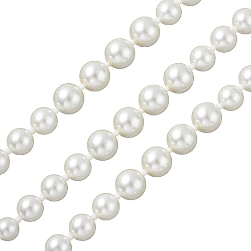 Simulated White Pearl - Product card gallery slide 3 (9431256629503)