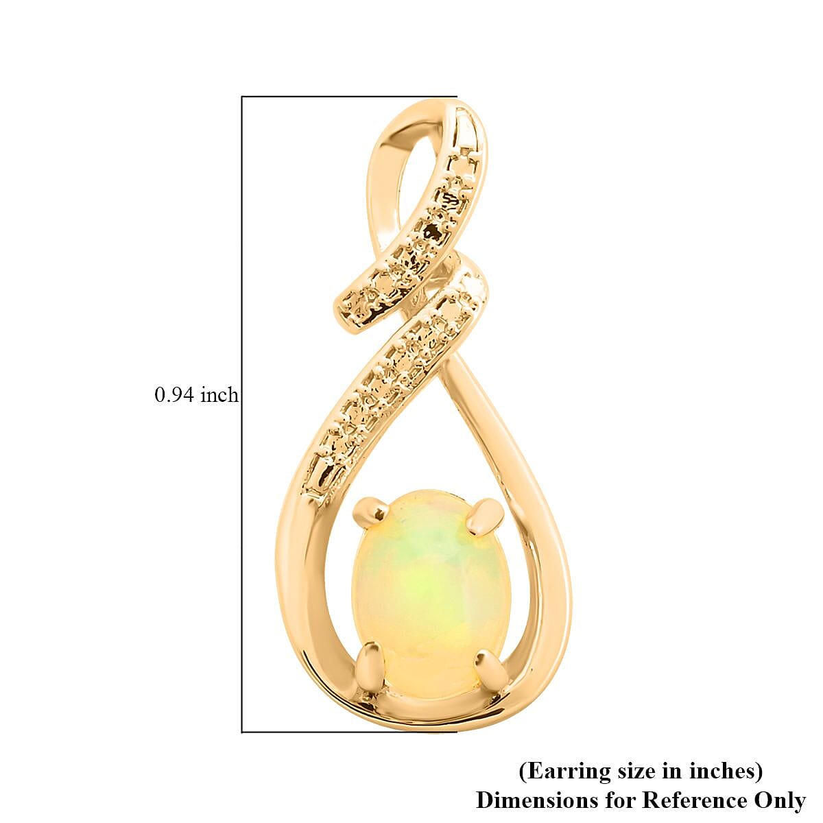 Opal Earrings 2.50 ctw