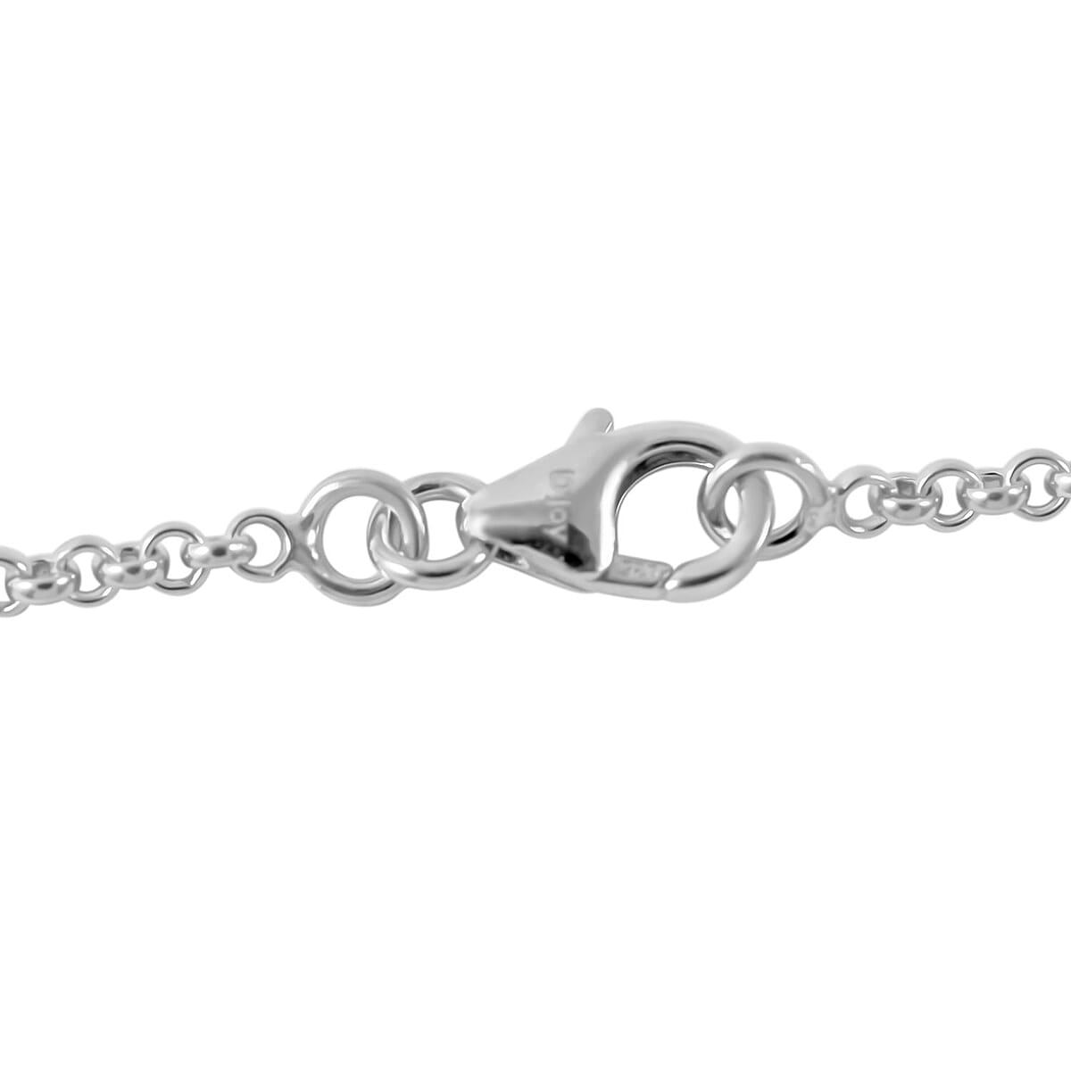 Peridot Necklace 18 Inches in Platinum Over Sterling Silver 21.10 ctw image number 3