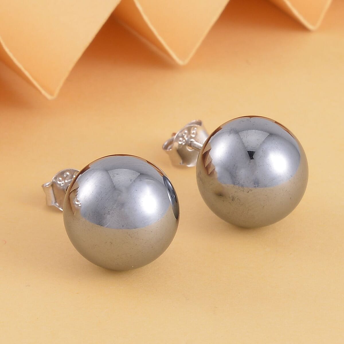 Terahertz Solitaire Stud Earrings in Rhodium Over Sterling Silver 22.50 ctw image number 1