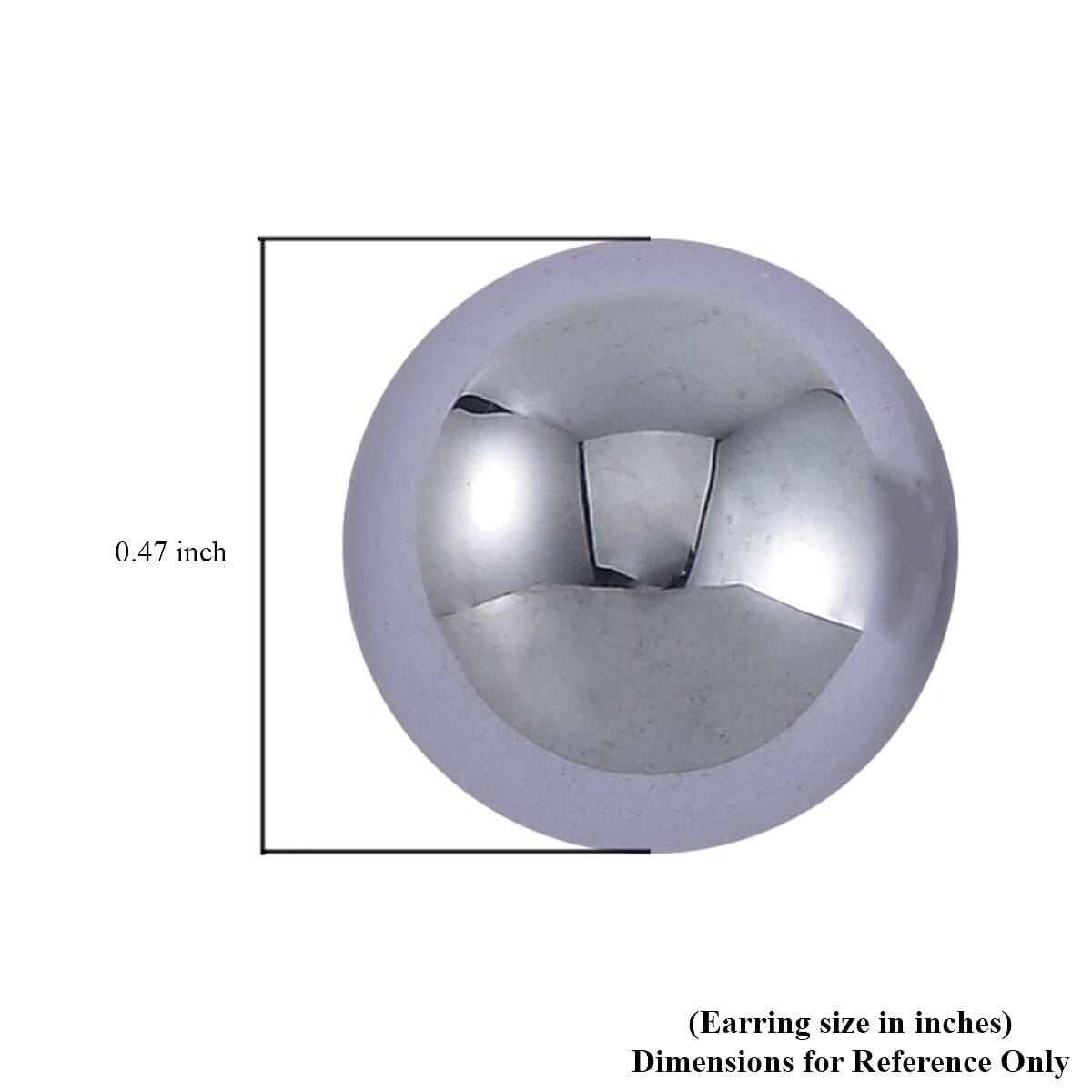Terahertz Solitaire Stud Earrings in Rhodium Over Sterling Silver 22.50 ctw