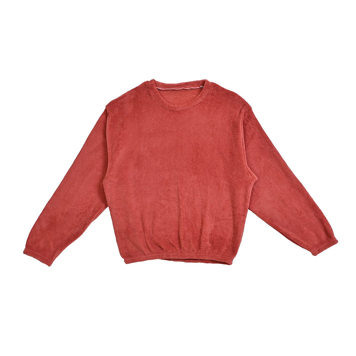 Tamsy Coral Fleece Lounge Set - One Size Fits Most image number 1