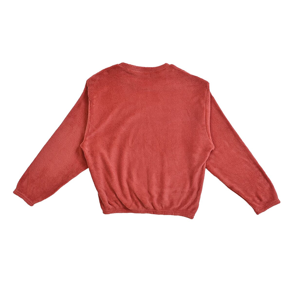 Tamsy Coral Fleece Lounge Set - One Size Fits Most image number 2