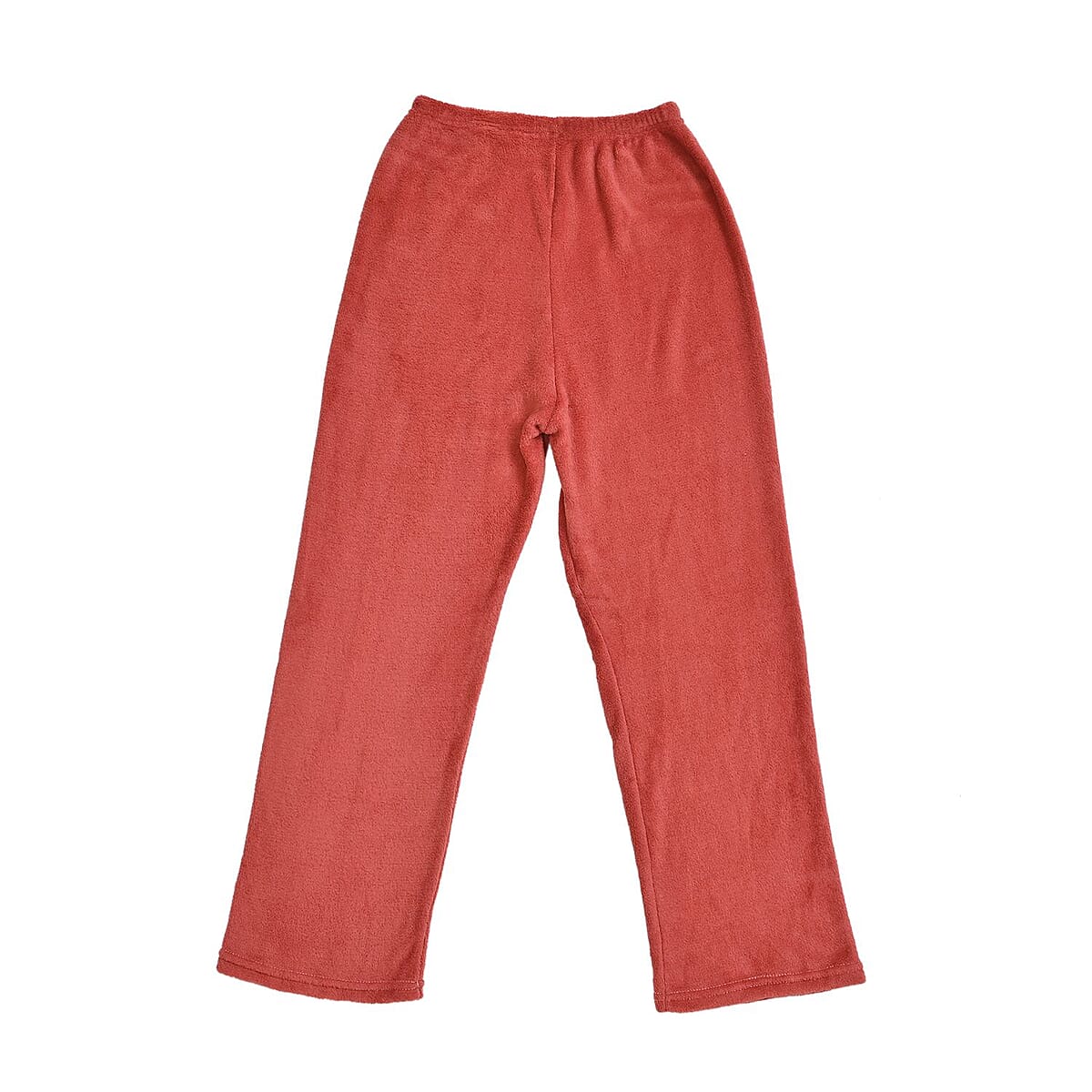 Tamsy Coral Fleece Lounge Set - One Size Fits Most image number 5