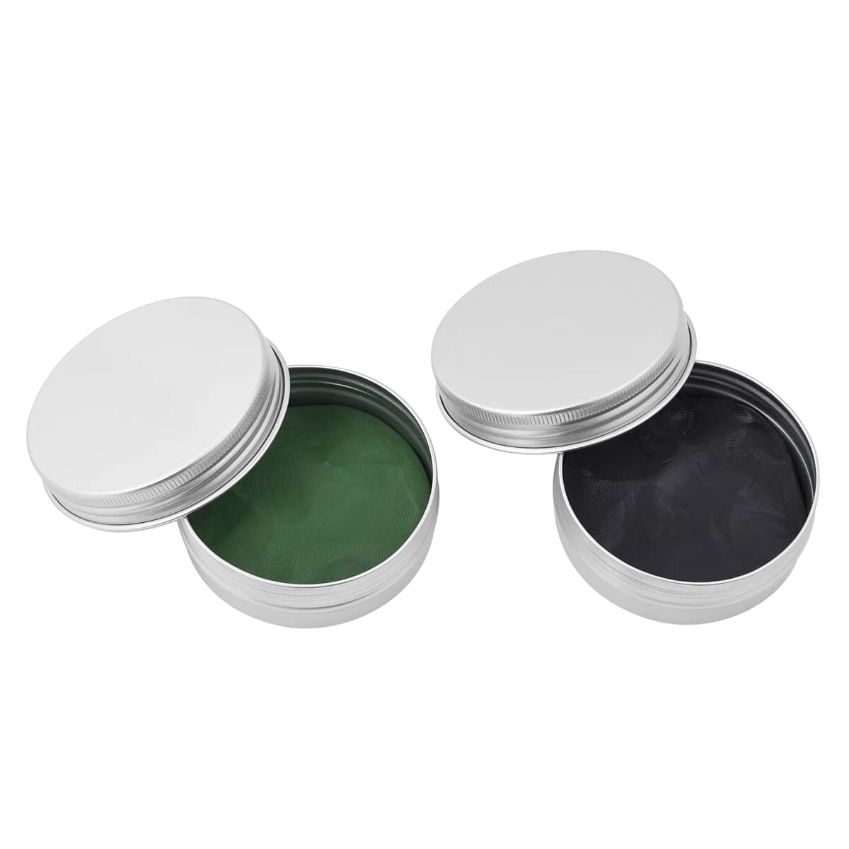 Set of 2 Black and Green Magnetic Putty (2.56"x2.56") image number 0