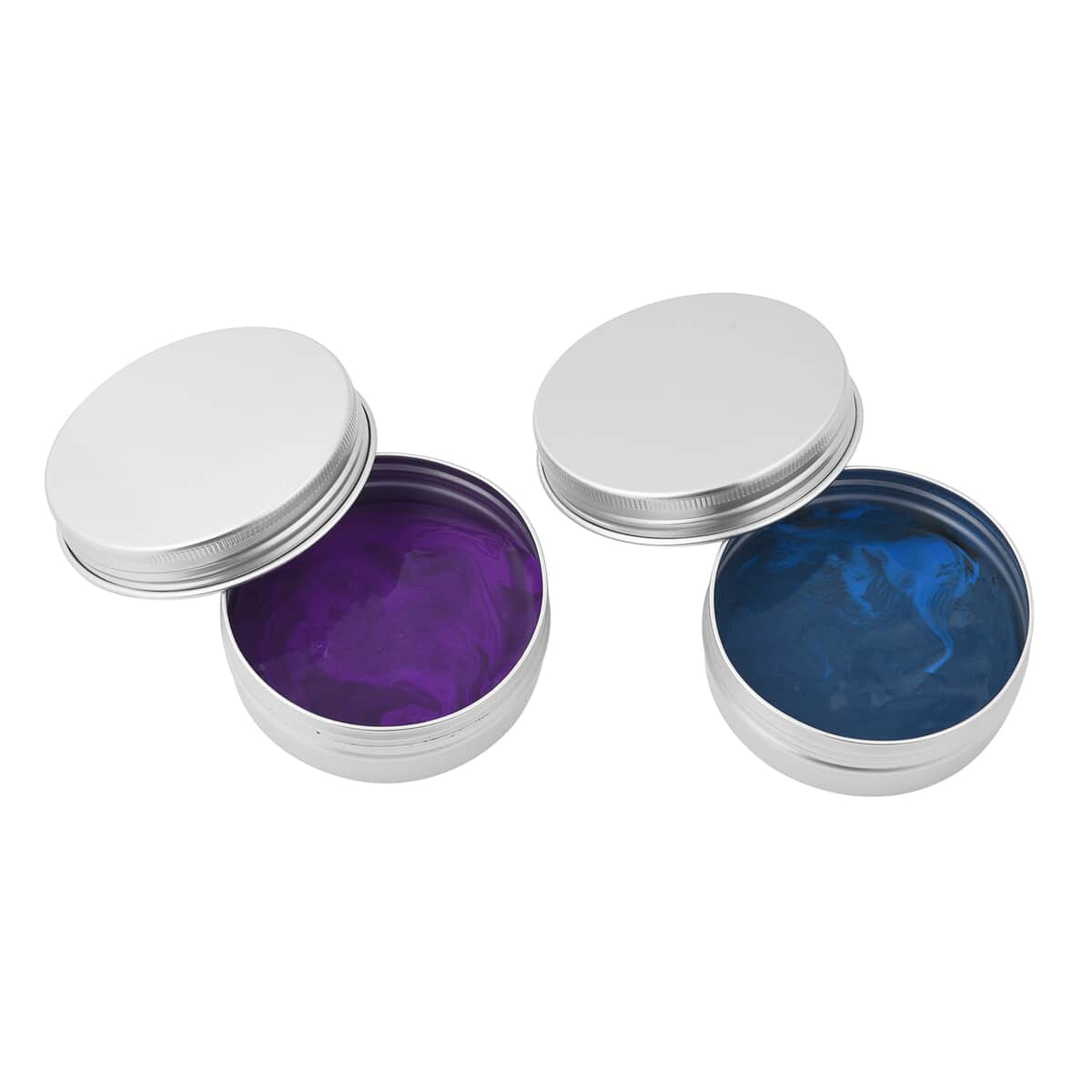 Set of 2 Blue and Purple Magnetic Putty image number 0