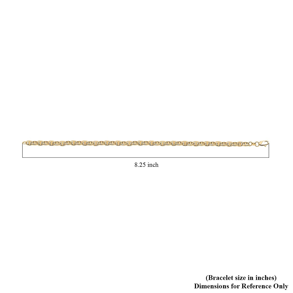 14K Yellow Gold Polished 5mm Hollow Filk Chain Bracelet (8.00 In) 5.40 Grams image number 4