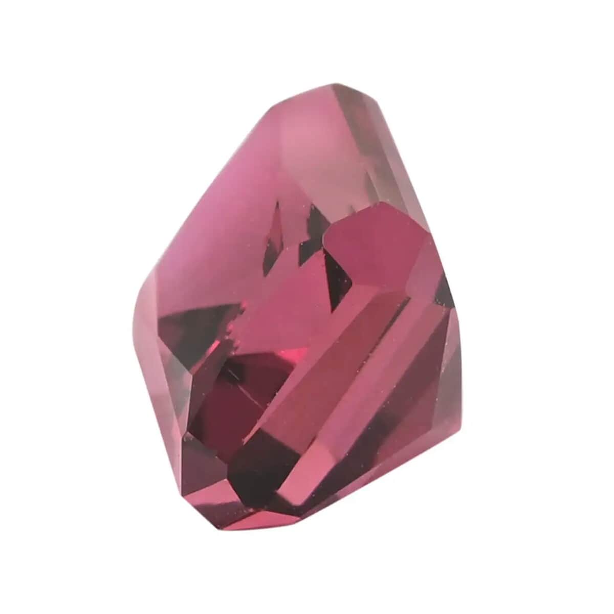 Certified & Appraised AAAA Ouro Fino Rubellite 2.00 ctw, Octagon Free Size Loose Rubellite For Ring and Pendant, Loose Gemstone For Jewelry, Octagon Shape Stone image number 3