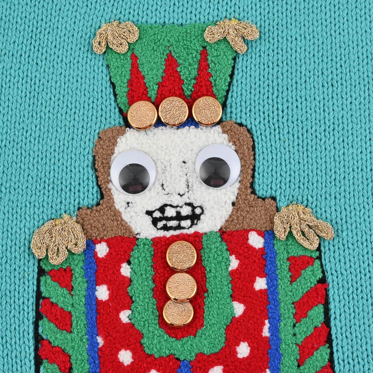 WHOOPI GOLDBERG Holiday Collection Nutcracker Scarf - One Size Fits Most (MADE IN THE USA) image number 6