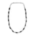 Matrix Silver Shungite Necklace 18 Inches in Platinum Over Copper 27.15 ctw image number 0