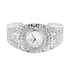 Bali Legacy Eon 1962 Swiss Movement Cuff Bracelet Watch in Sterling Silver (7.50 in) 49.50 Grams image number 3