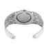 Bali Legacy Eon 1962 Swiss Movement Cuff Bracelet Watch in Sterling Silver (7.50 in) 49.50 Grams image number 4