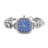 Bali Legacy Eon 1962 Multi Gemstone Swiss Movement Bracelet Watch in Sterling Silver (Up to 7.50 in) 9.00 ctw image number 3