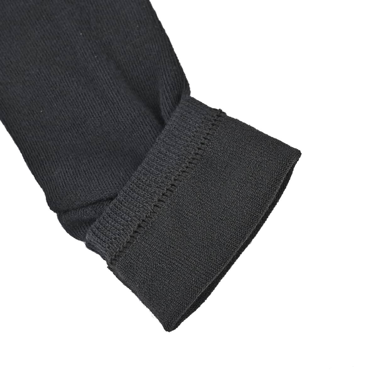 Black Set of 20 Pair Ankle Socks image number 5