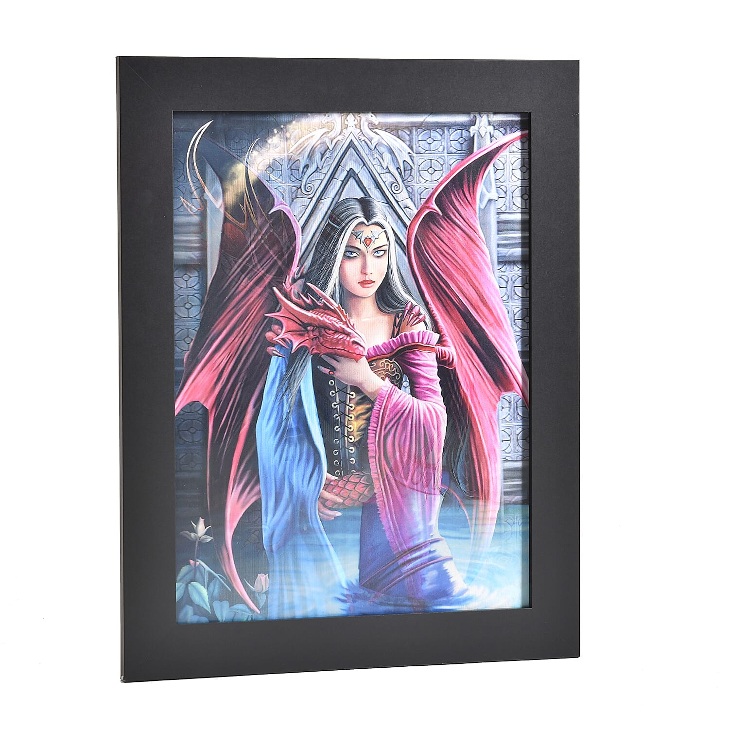 Witch 3D Holographic Painting 3 Images in 1 Picture Frame