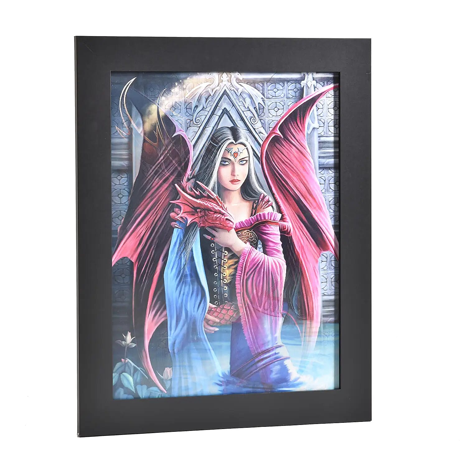 Witch 3D Holographic Painting 3 Images in 1 Picture Frame