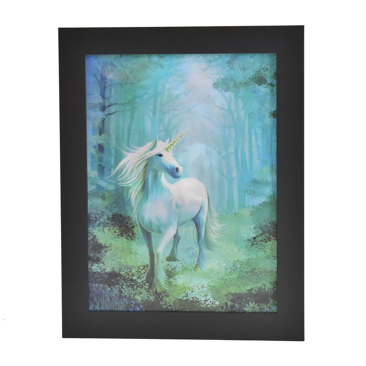 Unicorn 3D Holographic Painting 3 Images in 1 Picture Frame image number 0