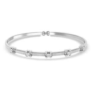 Modani Diamond Wristlet, 14K White Gold Wristlet, G, VVS Diamonds Wristlet, Diamond Bangle Bracelet, Gold Bangle Bracelet, Diamond Gifts For Her (7.15 g) 0.40 ctw (6.25 in)